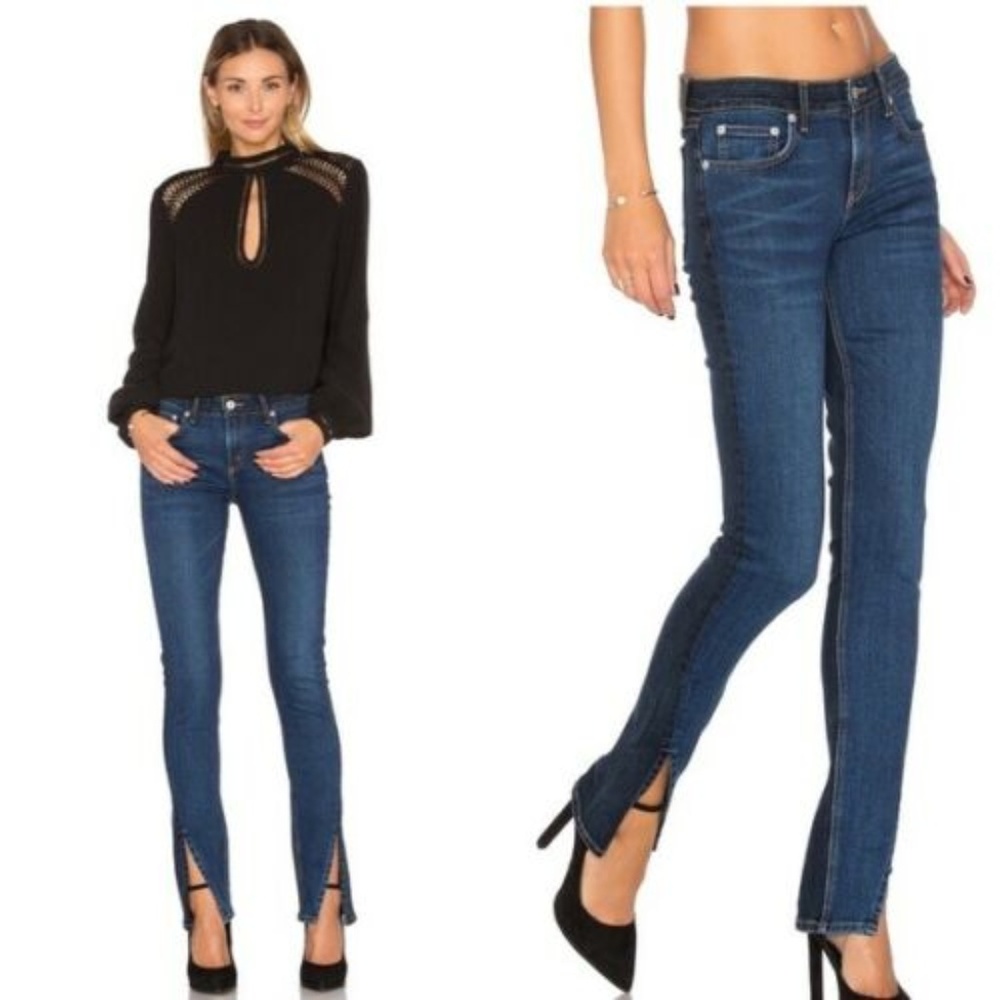 Tularosa Sage Twist Skinny Jean In Morocco Wash